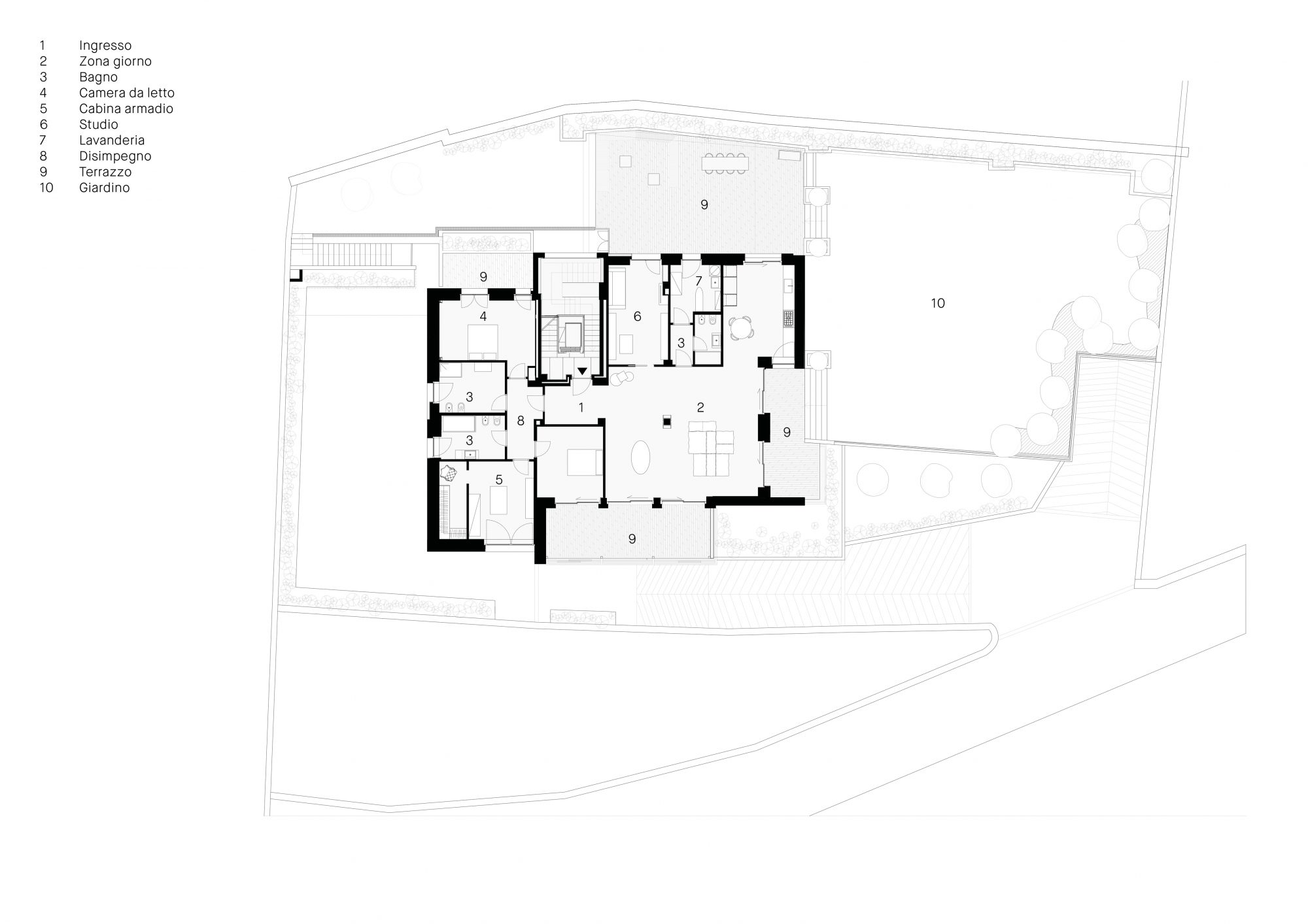 Pianta web Interior with garden2